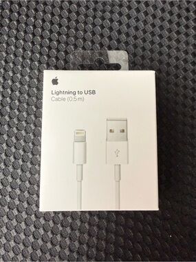 Apple Lightning to USB Cable (0.5m)— White